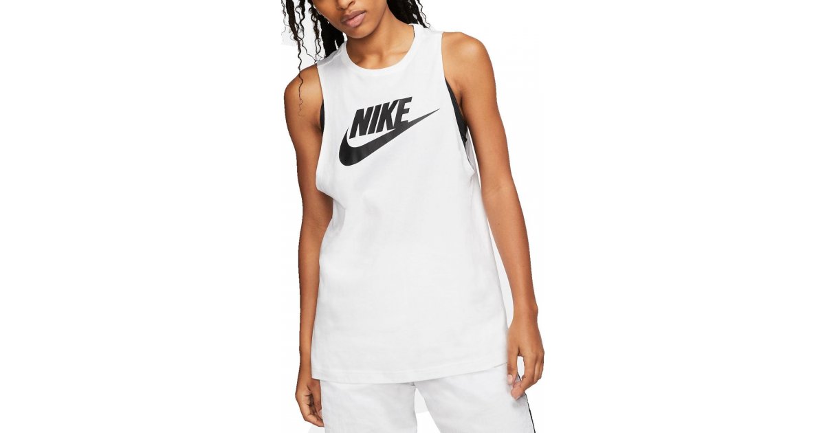 Tielko Nike Sportswear Futura Tank Top Biela | cw2206-100, 1
