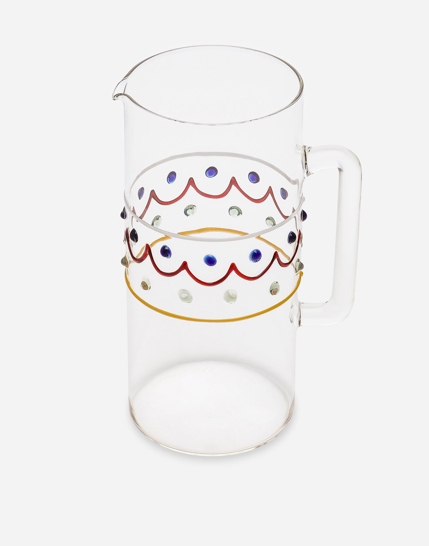 Home decor Dolce & Gabbana Large Multicolor Glass Pitcher Rôznofarebný | TCB017TCALVUC121, 1