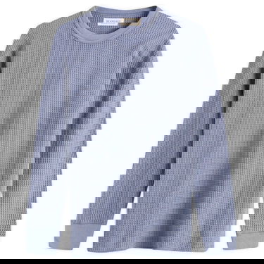 Tričko BEAMS Beams Boy Thermal Crew Long Sleeve T-Shirt Modrá | 1314-0091-654-75, 1