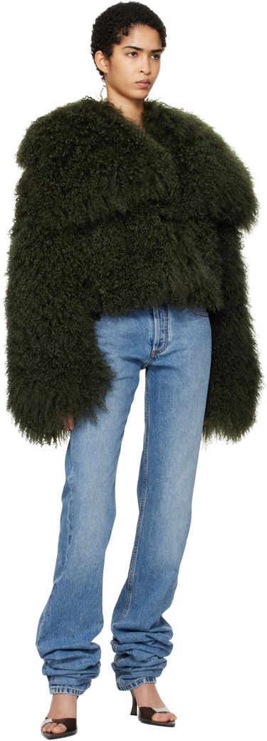 Džínsy The Attico Attico Long Scrunch Jeans Modrá | 250WCP00214 DDD085AA, 3