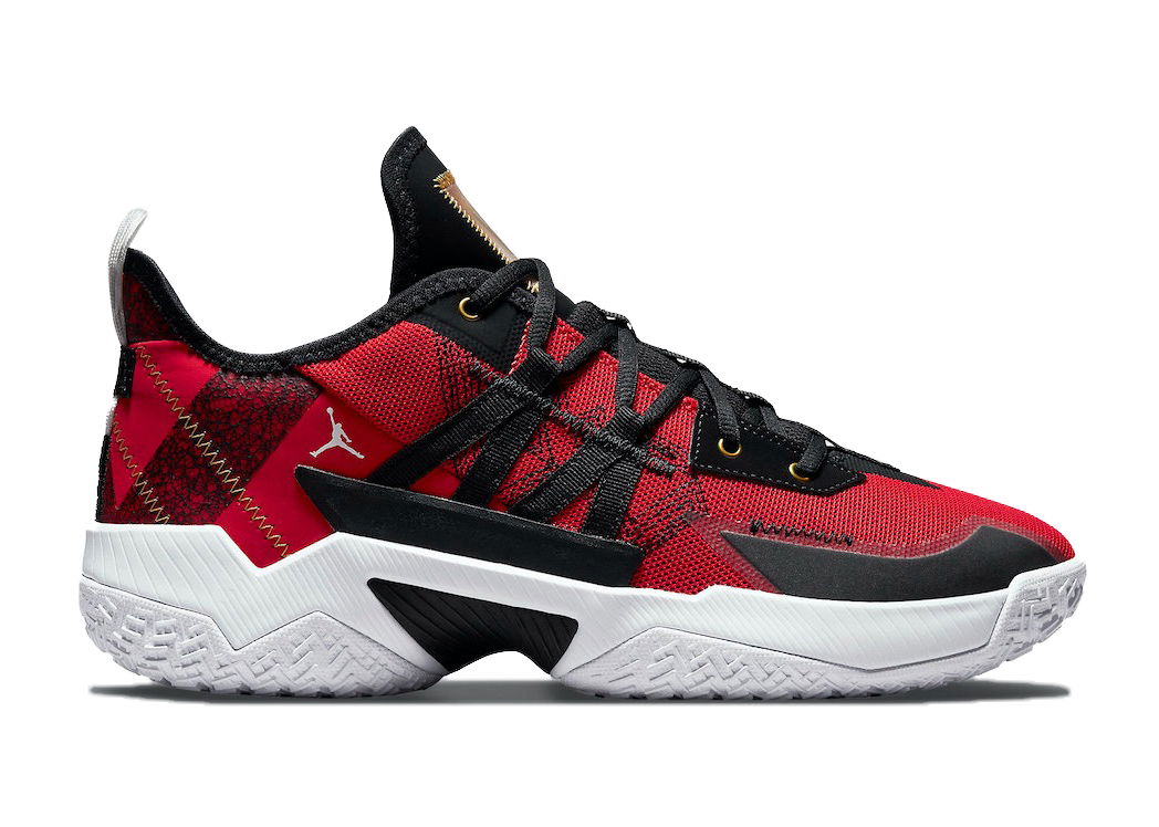 Tenisky a topánky Jordan Air Jordan Westbrook One Take II Black Red Červená | CW2457-607/CW2458-607, 0