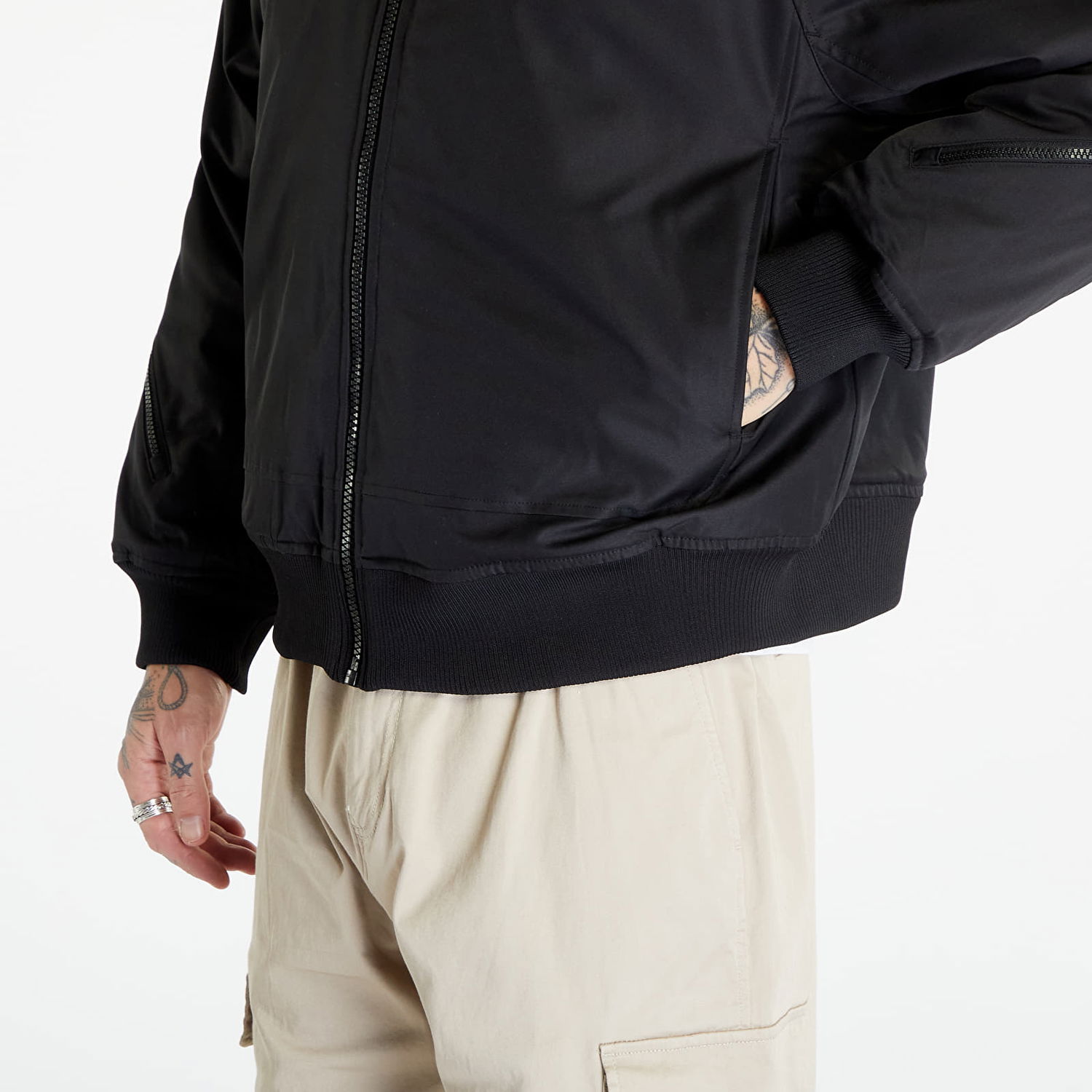 Bomber bunda CALVIN KLEIN Jeans Fashion Bomber Jacket Black Čierna | J30J324070 BEH, 1