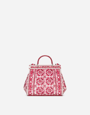 Kabelka Dolce & Gabbana Dolce & Gabbana Mini Sicily Handbag Červená | EB0003AC393HE3OB, 3