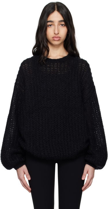 Sveter TOTEME TOTEME Puffed Knit Sweater Čierna | 252-WRT0547-YA0160, 0