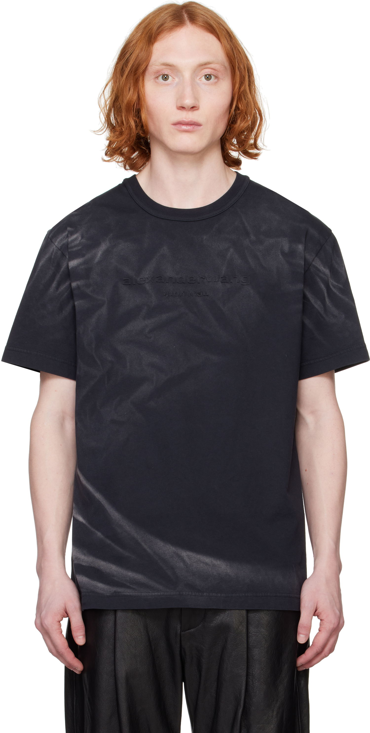 Tričko Alexander Wang Alexander Wang Logo T-Shirt Čierna | UCC1251781, 0