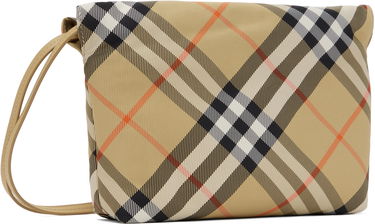 Tote bag Burberry Burberry Kids Check Pouch Béžová | 8096210, 2