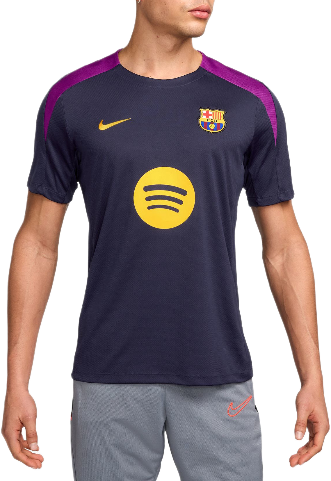 Tričko Nike FC Barcelona Strike Short Sleeve Top Navy | hj7752-597, 0