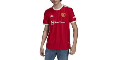 Dres adidas Originals Manchester United Authentic 2021/22 Home Jersey Červená | h31090, 1