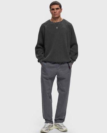 Sveter GRAMICCI Waffle Crew Sweatshirt Šedá | G4FM-J027-PIGMENT-BLACK, 1