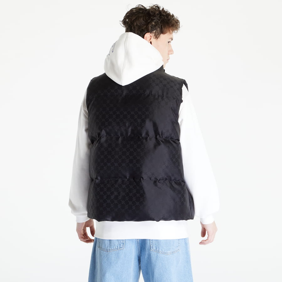 Vesta DAILY PAPER Pondo Bodywarmer Monogram Vest Čierna | 2311288, 1