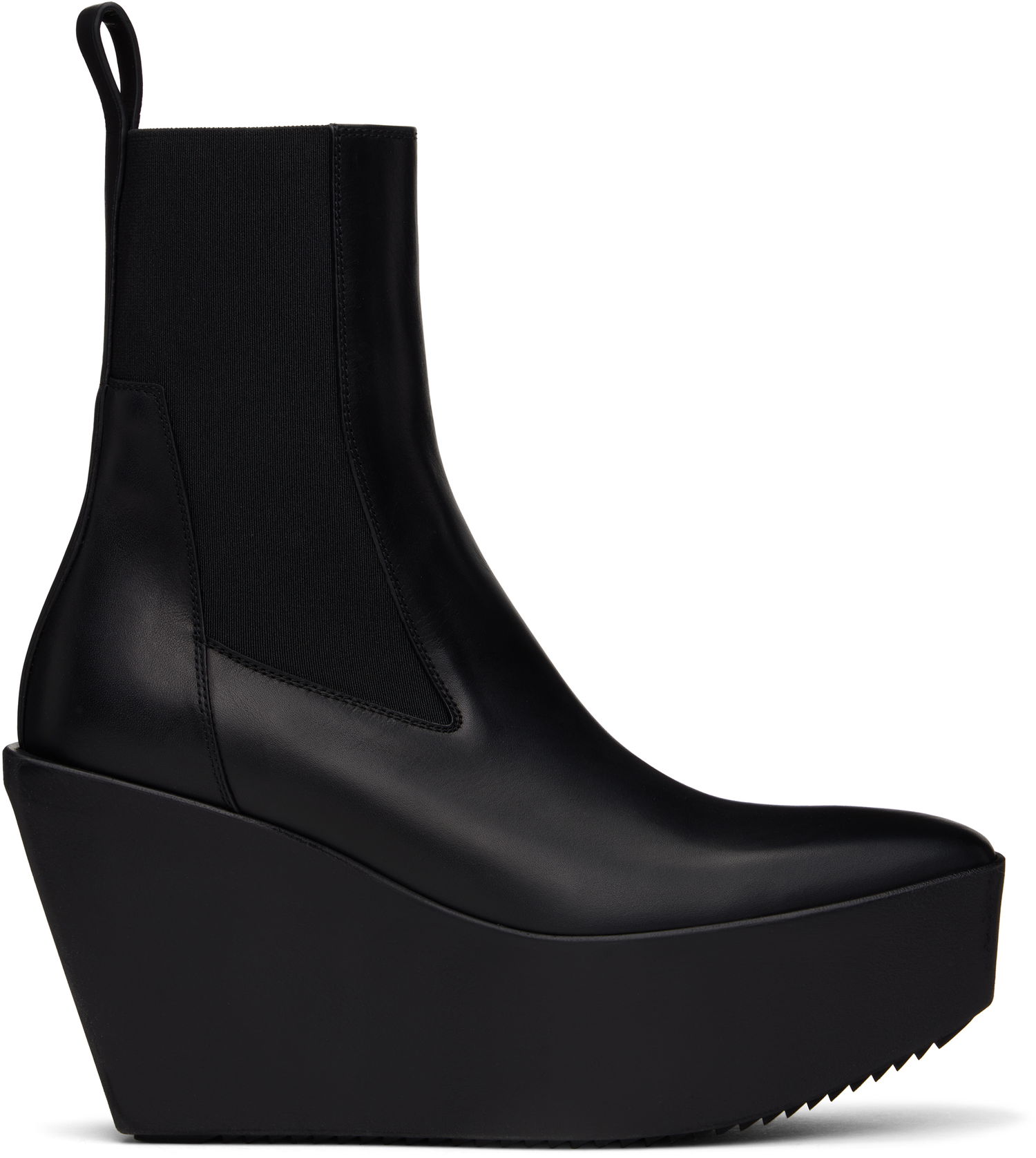 Oblečenie Rick Owens Rick Owens Hollywood Sliver Platform Beatle Boots Čierna | RP01E7851 LOO, 0