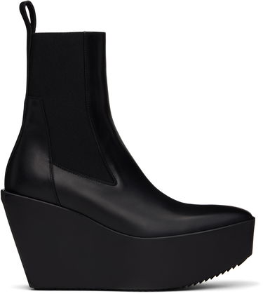 Oblečenie Rick Owens Rick Owens Hollywood Sliver Platform Beatle Boots Čierna | RP01E7851 LOO, 0