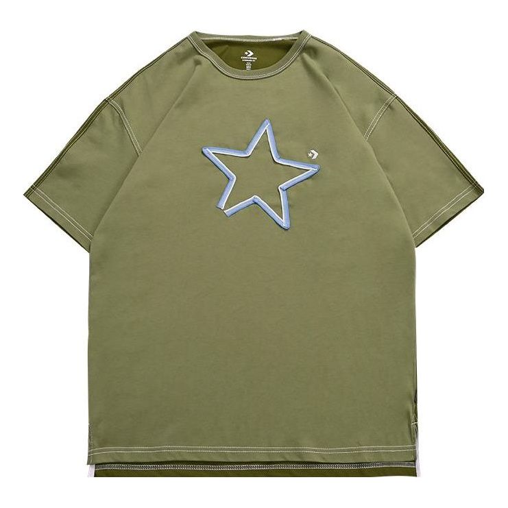 Tričko Converse Star Logo Graphic Tee Zelené | 10025871-A03, 0