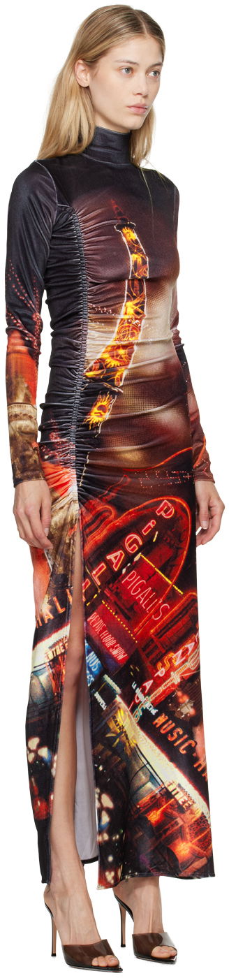 Šaty Jean Paul Gaultier Gaultier 'The Velvet Pigalle' Maxi Dress Rôznofarebný | 24/30-F-RO257-J554-00301550, 1