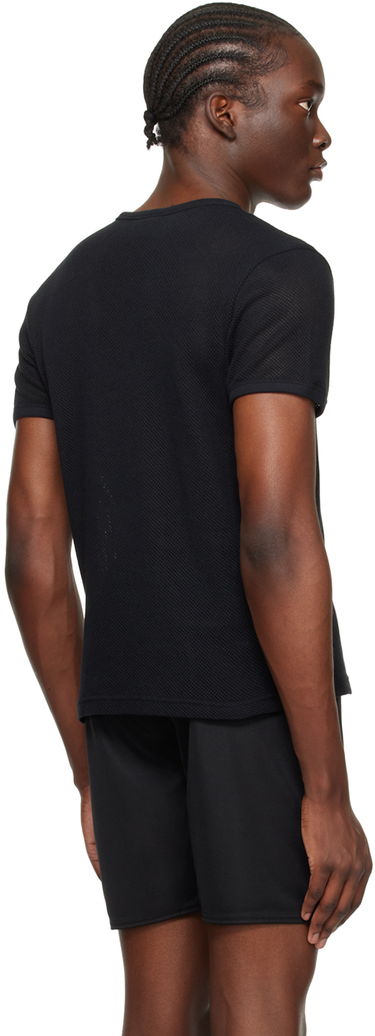 Tričko Courrèges Semi-Sheer T-Shirt Čierna | 124JTS123JS0069, 2