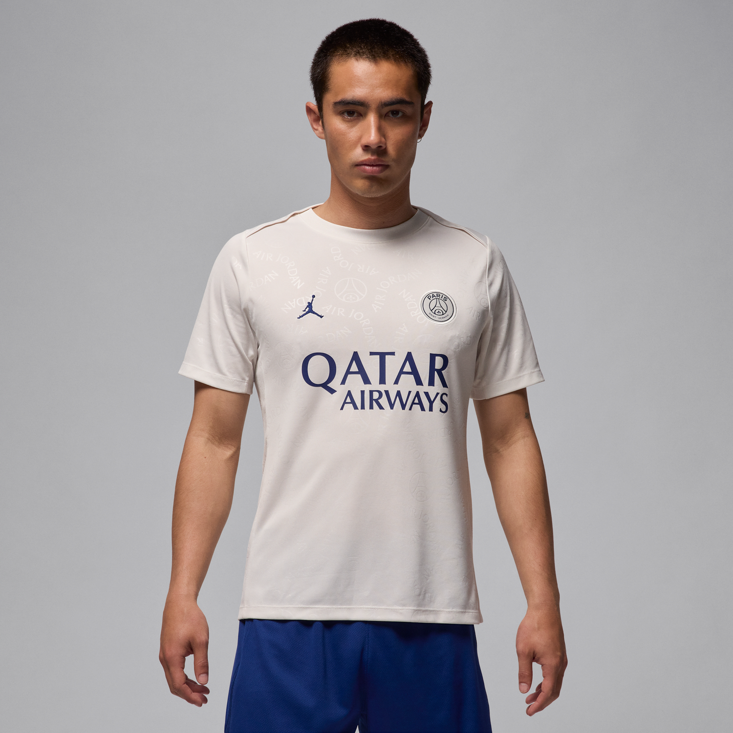 Tričko Jordan Paris Saint-Germain Academy Pro Dri-FIT Short Sleeve Pre-Match Top Biela | HJ2987-030, 0