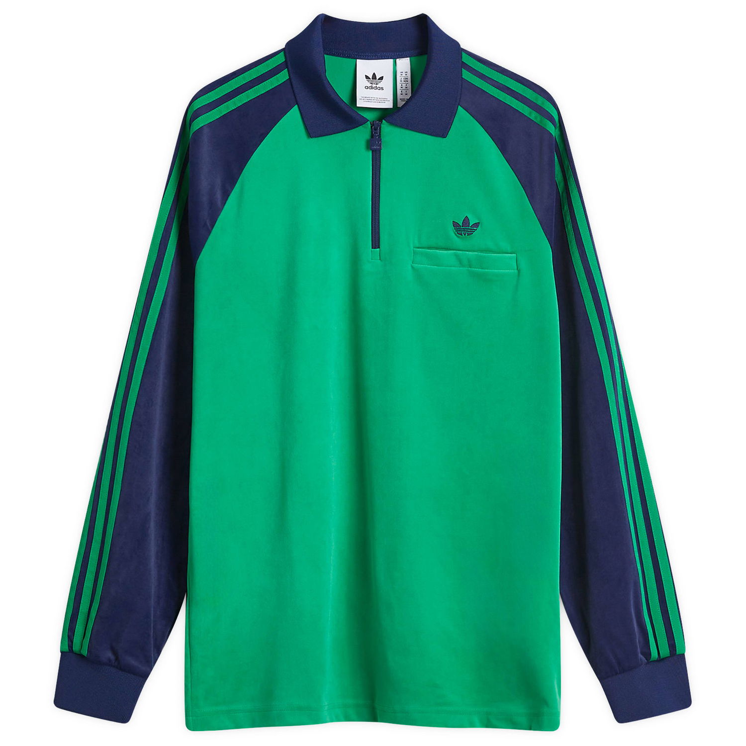 Polo tričko adidas Originals Polo Shirt Green Indigo Zelené | JN5981, 0