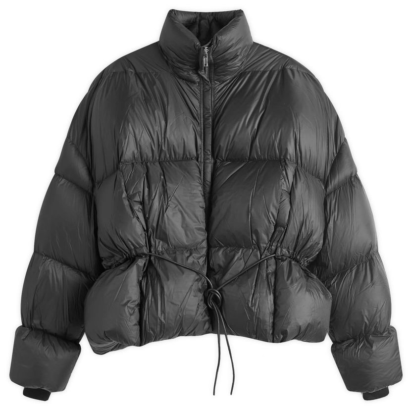 Prešívaná bunda Rick Owens Giacca Piumino Padded Jacket Čierna | RP02D3769-9