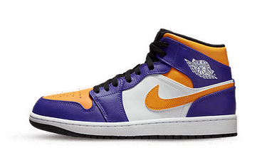 Tenisky a topánky Jordan Air Jordan 1 Mid "Lakers" Fialová | dq8423-517, 0