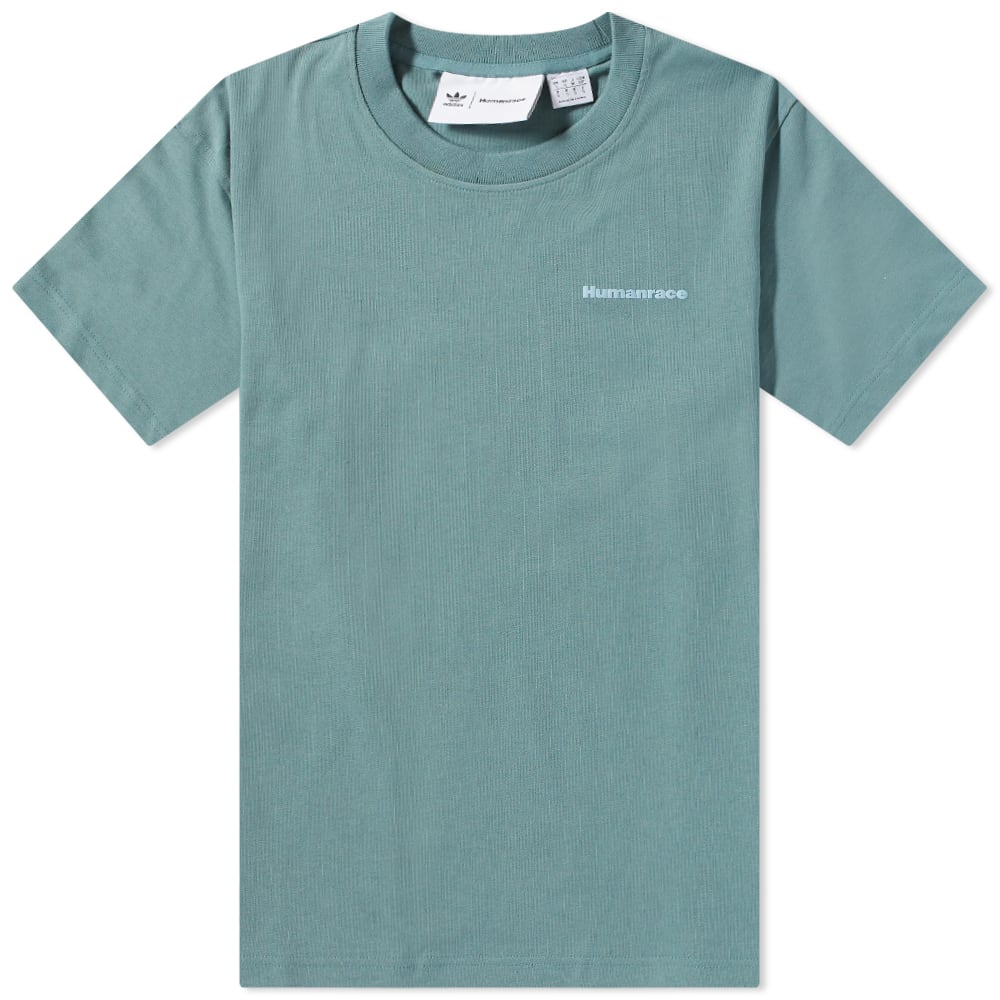 Tričko adidas Originals x Pharrell Williams Humanrace Tee Zelené | HI2957, 0