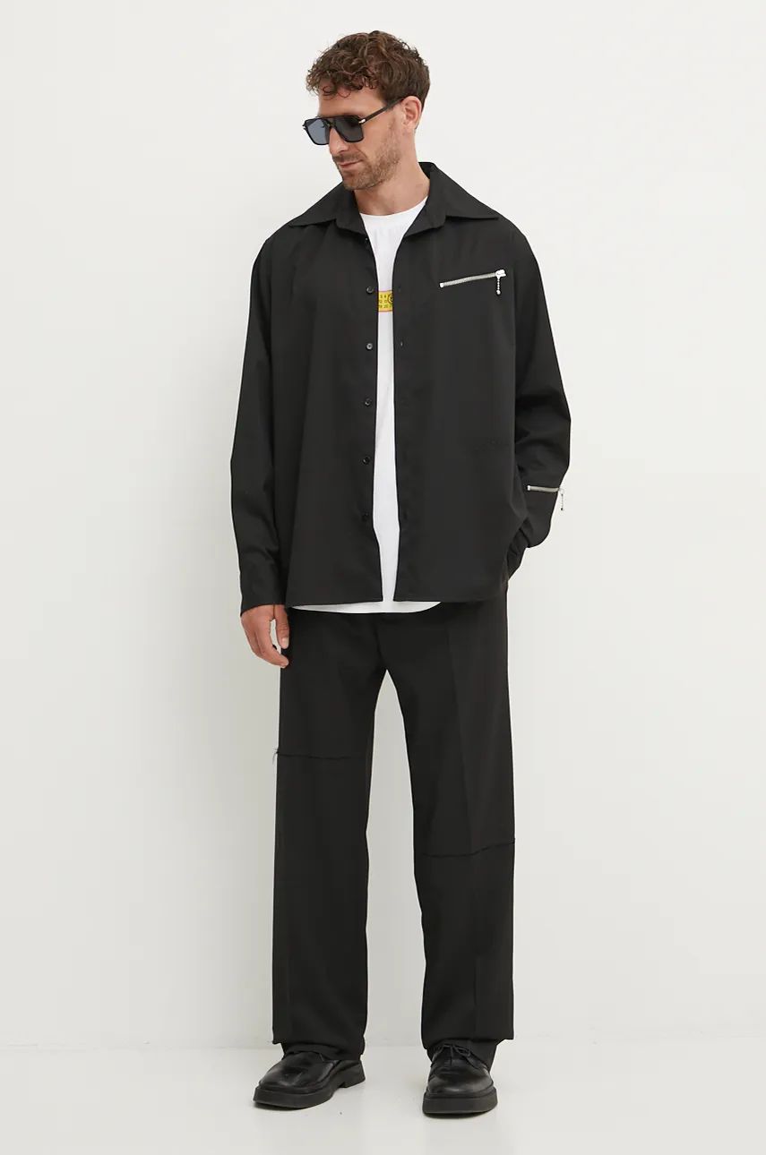 Nohavice Maison Margiela Chinos Trousers Čierna | SH2KA0013.M35227, 1
