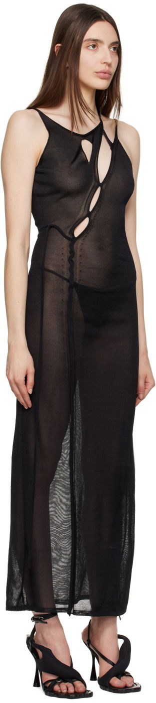 Šaty Ottolinger Ottolinger Strappy Maxi Dress Čierna | 705001, 1