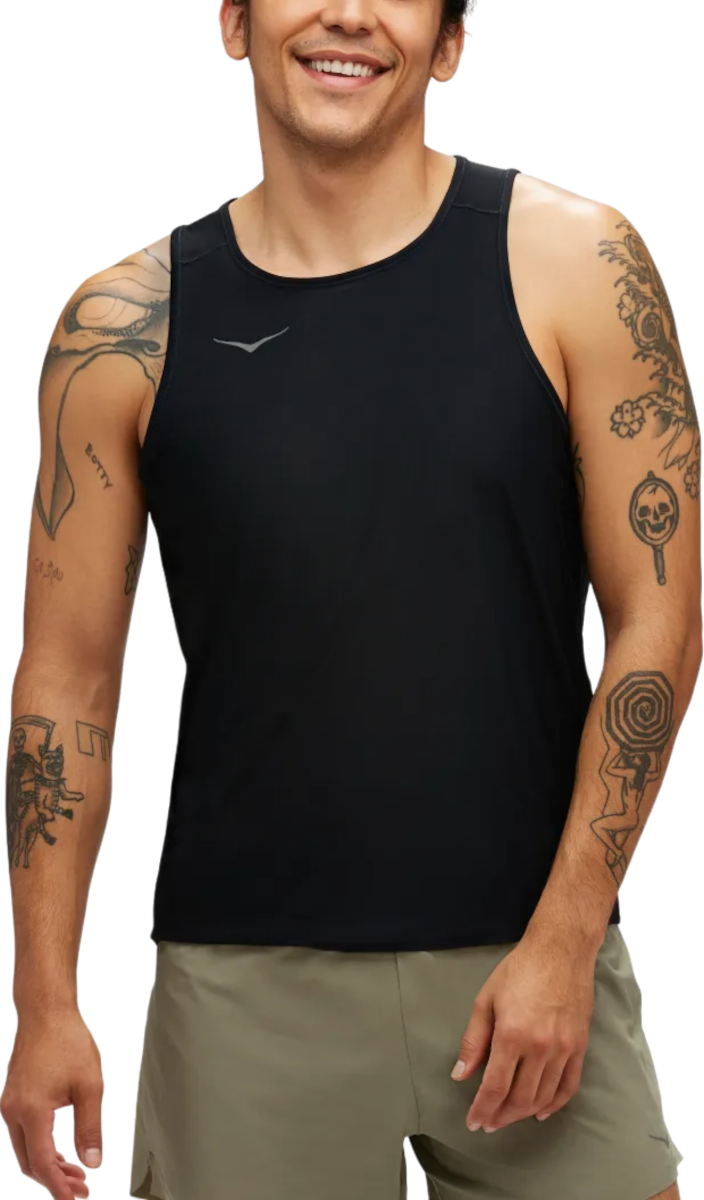 Tielko Hoka One One Hoka Airolite Run Tank Čierna | 1151070-blk, 0