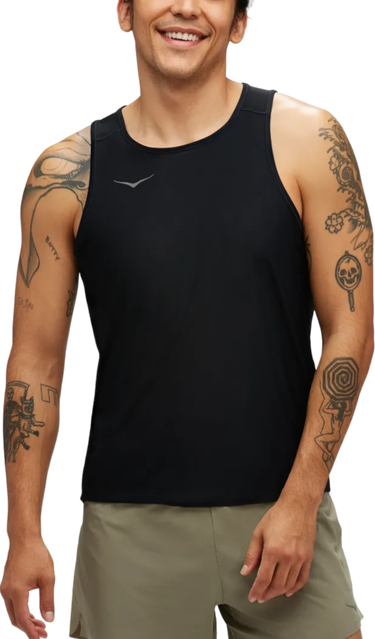 Tielko Hoka One One Hoka Airolite Run Tank Čierna | 1151070-blk, 0