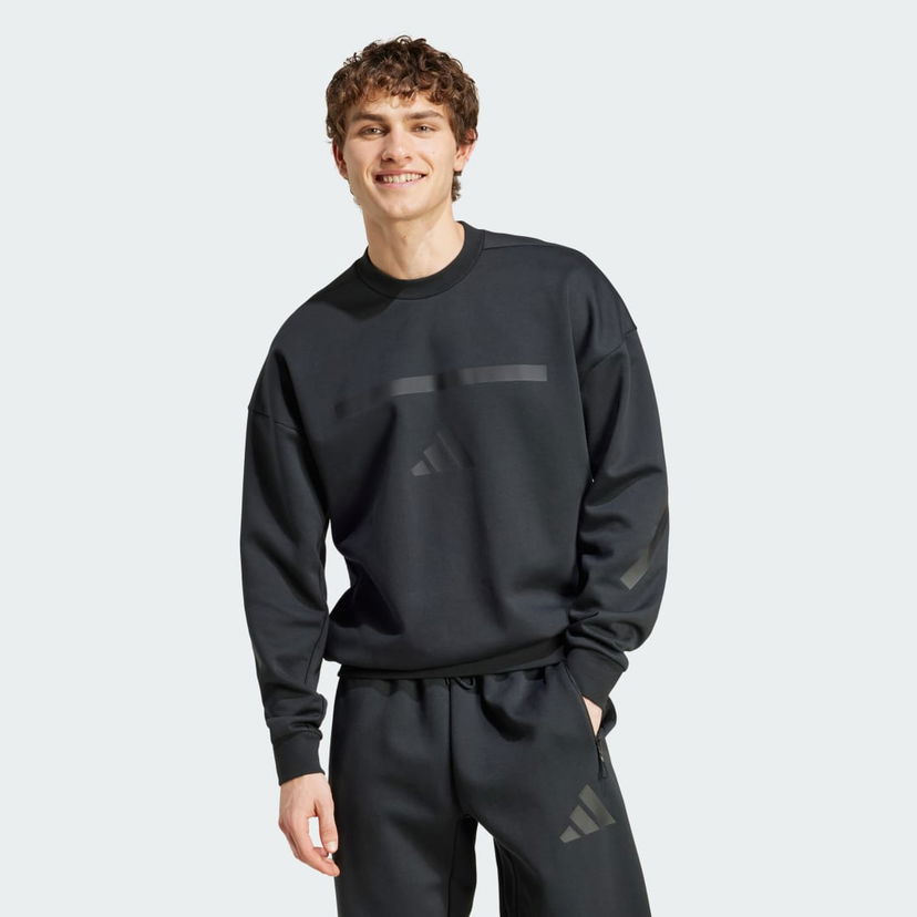 Mikina adidas Performance adidas Z.N.E. Sweatshirt Čierna | JE7536