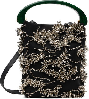 Kabelka Dries Van Noten Dries Van Noten Beaded Mesh Handbag Čierna | 251-011522-695, 0