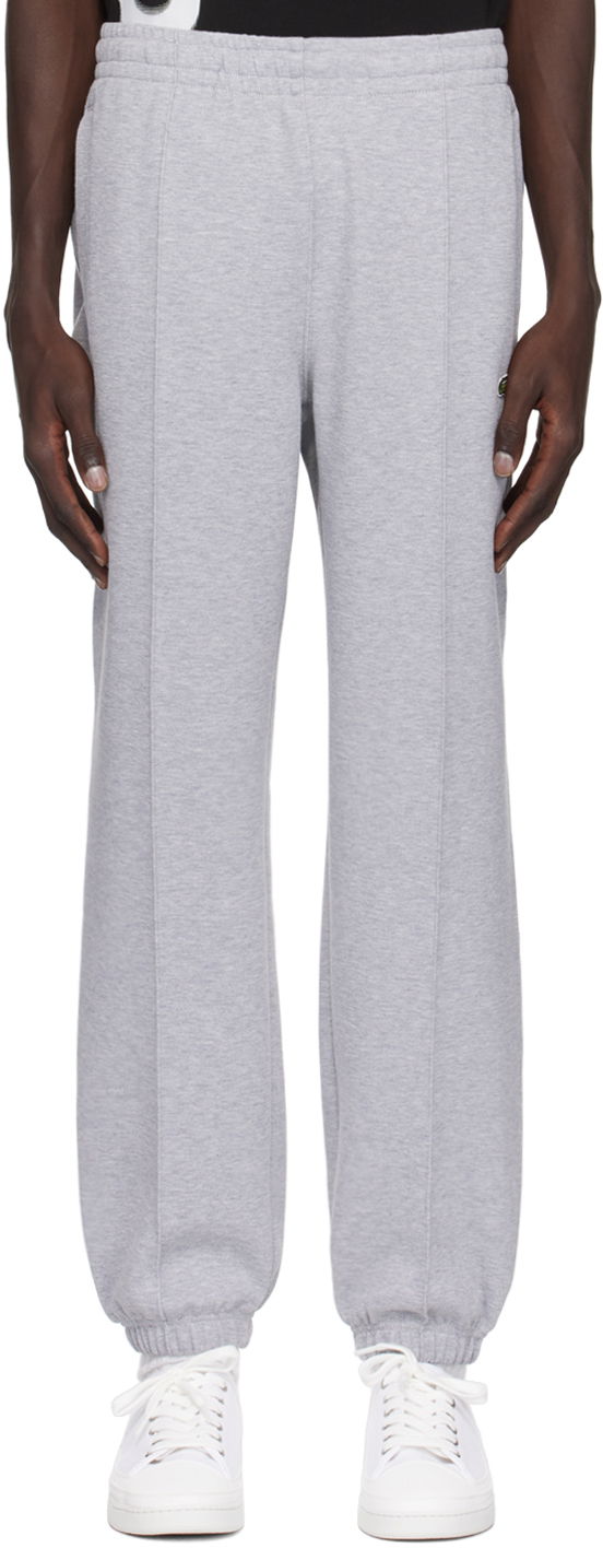 Tepláky Lacoste Regular Fit Sweatpants Šedá | XH2840_CCA, 0