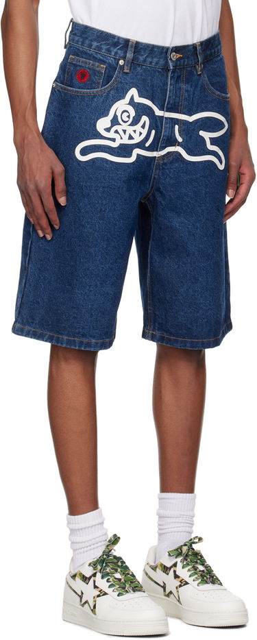 Šortky BBC IceCream ICECREAM Running Dog Denim Shorts Modrá | ICD003, 1
