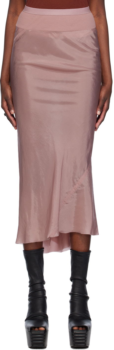 Sukňa Rick Owens Rick Owens Calf Midi Skirt Ružová | RP01D2334 J, 0