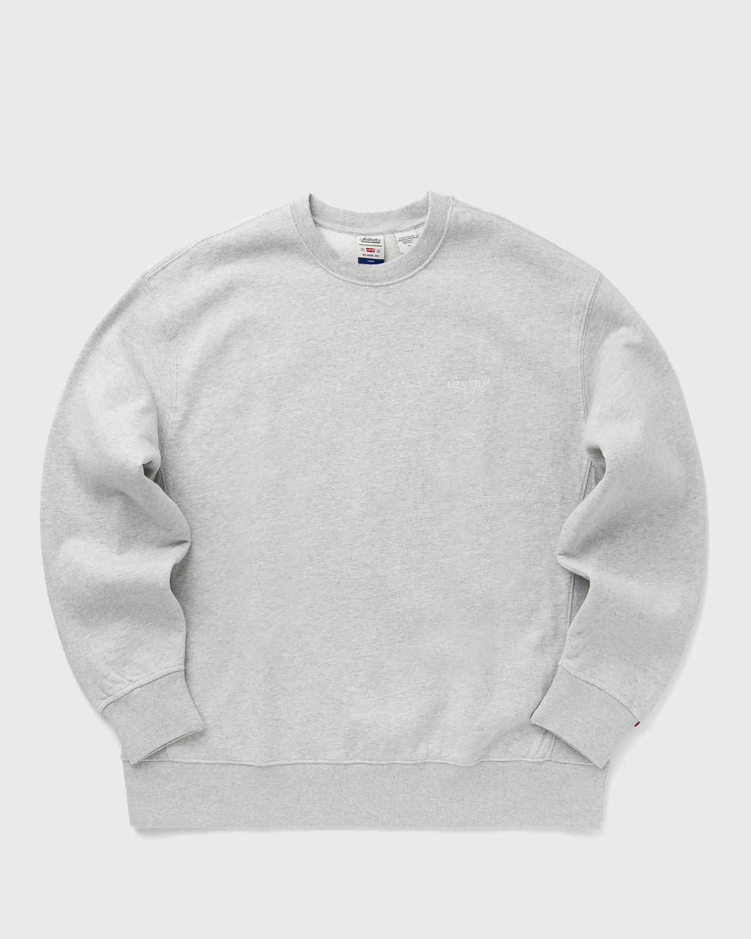 Sveter Levi's AUTHENTIC CREW Sweatshirt XXL Šedá | A9244-0001, 0