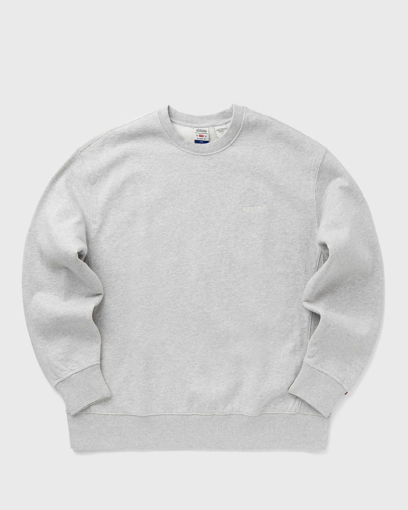 Sveter Levi's AUTHENTIC CREW Sweatshirt XXL Šedá | A9244-0001