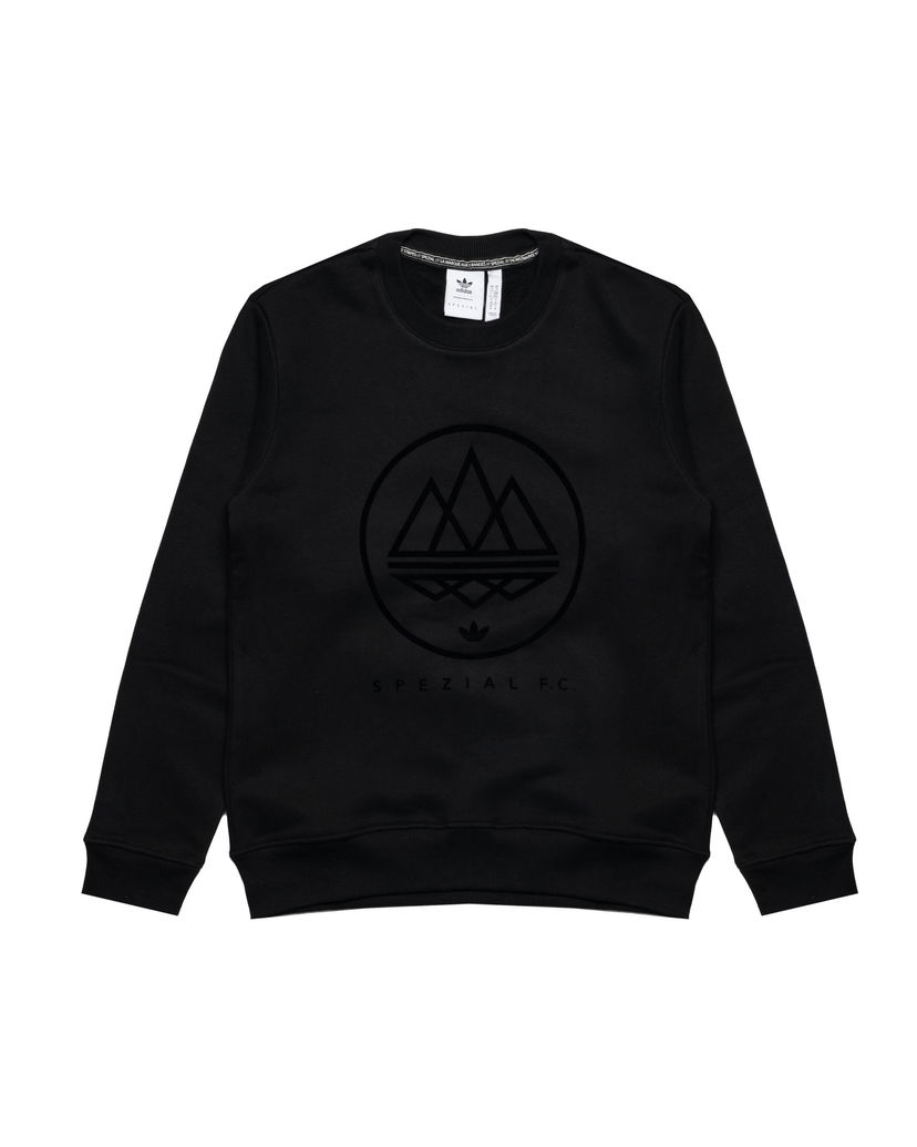 Mikina adidas Originals Originals SPZL F.C. Crewneck Sweatshirt Čierna | KA3899