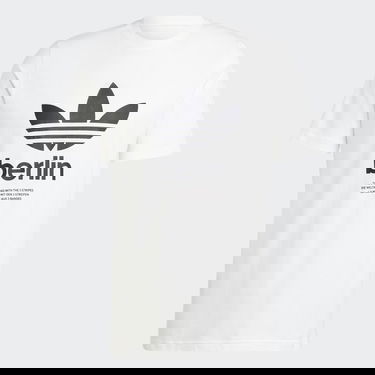 Tričko adidas Performance Icone Berlin City Originals Biela | IP6542, 1