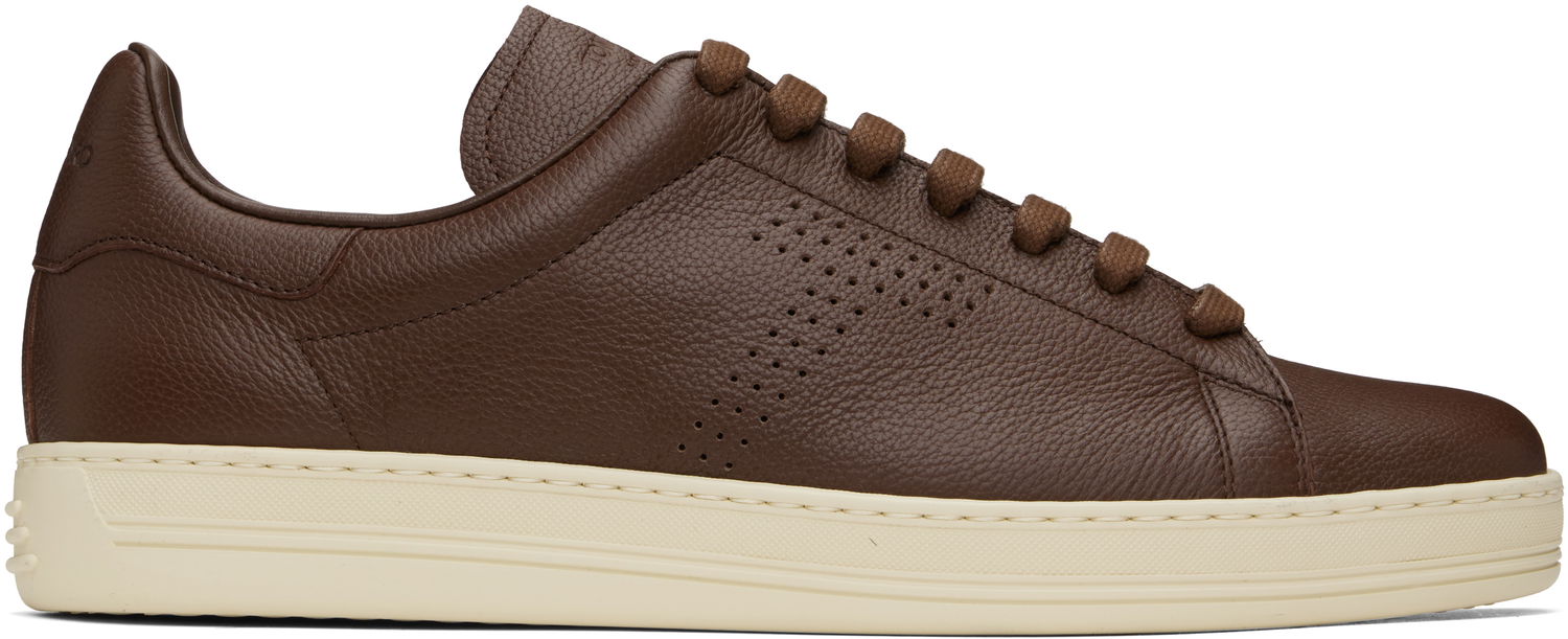 Tenisky a topánky Tom Ford TOM FORD Warwick Hnedá | J1507-LCL460N, 0