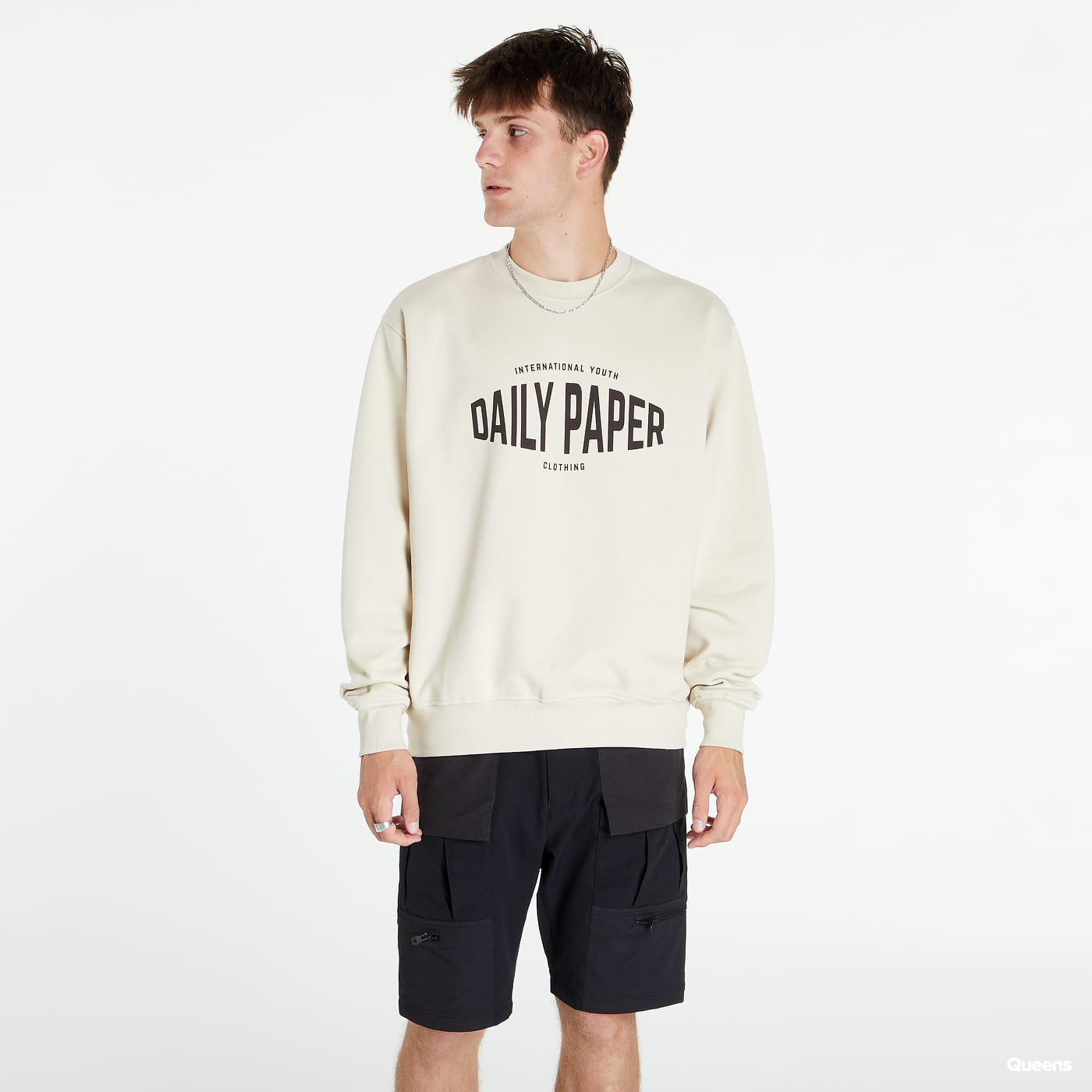 Mikina DAILY PAPER Youth Sweater Béžová | 2222025, 0