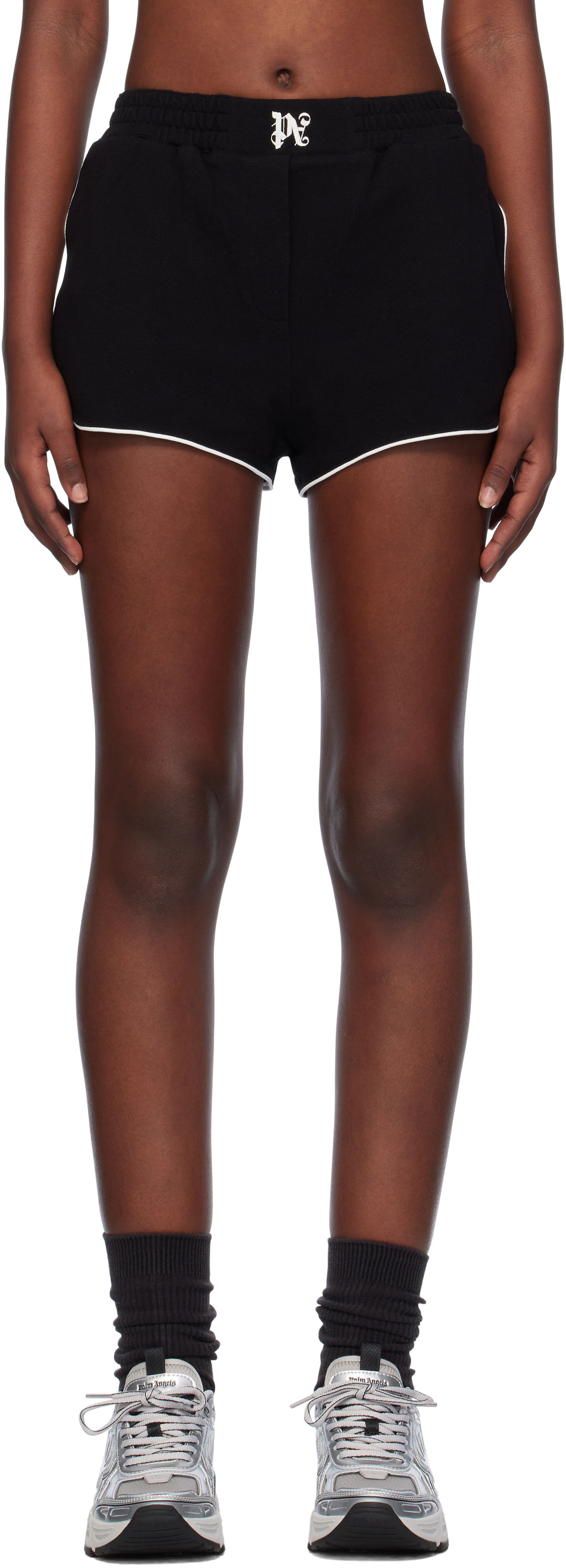 Šortky Palm Angels Monogram Boxer Shorts Čierna | PWCB049F24FAB0011003, 0