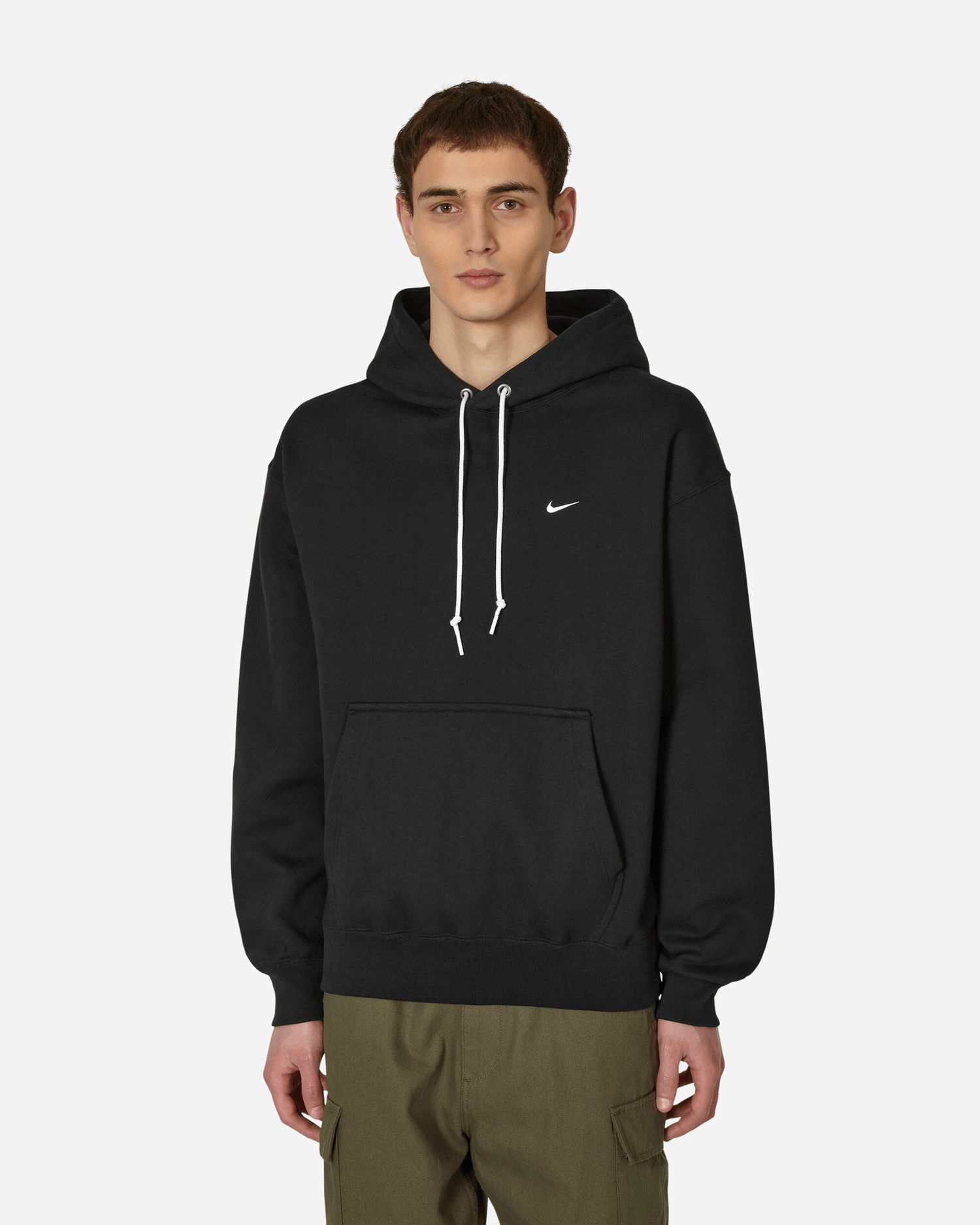 Mikina Nike Solo Swoosh Hooded Sweatshirt Čierna | DX1355-010, 0