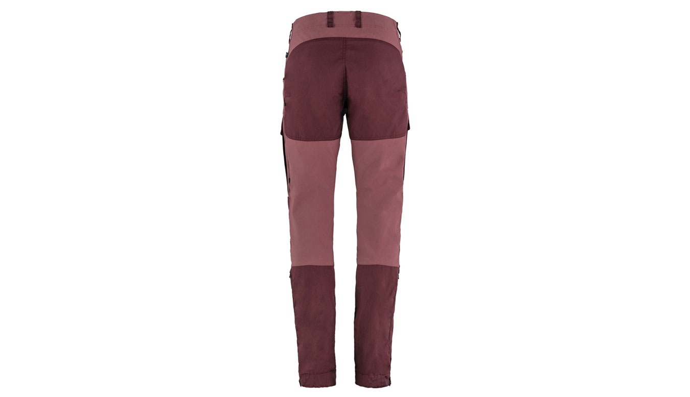 Nohavice FJÄLLRÄVEN Keb Trousers Vínová | F89898-357-410, 1