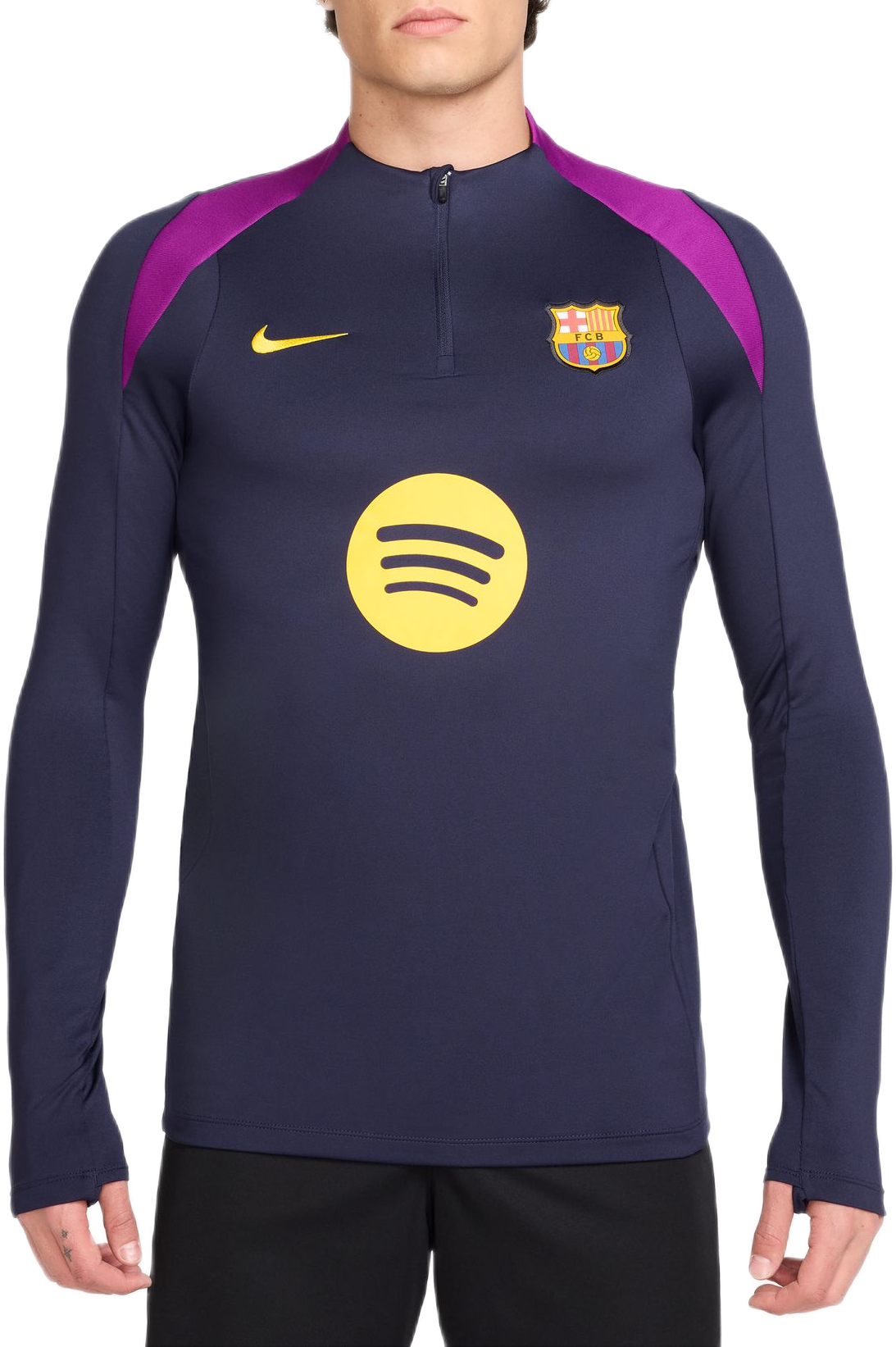 Tričko Nike FCB Nike Dri-FIT Strike Drill Top Navy | hj7774-597, 0