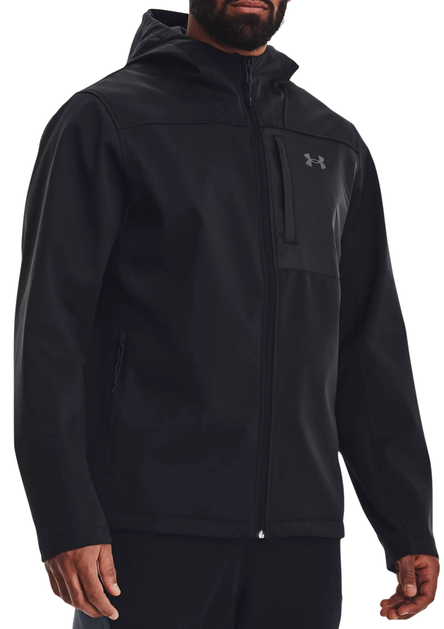 Vetrovka Under Armour Jacket Shield 2.0 Hooded Čierna | 1371587-001, 0