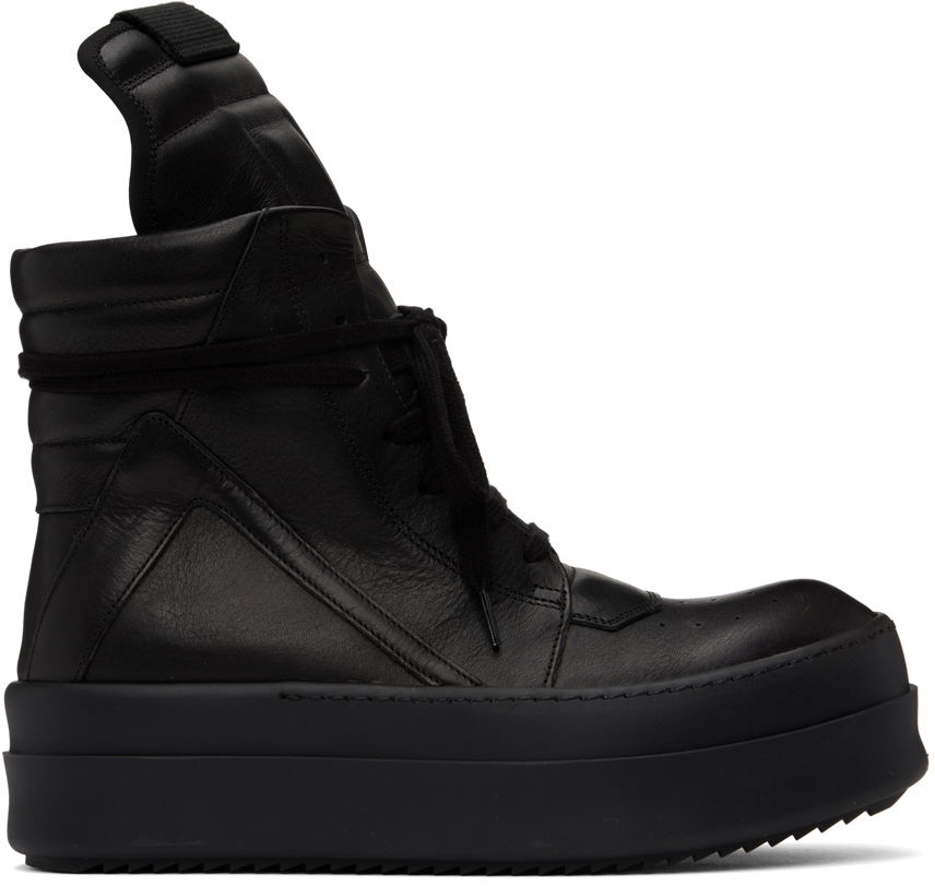 Tenisky a topánky Rick Owens Mega Bumper Geobasket "Black" Čierna | RR02C7868 LOO, 0
