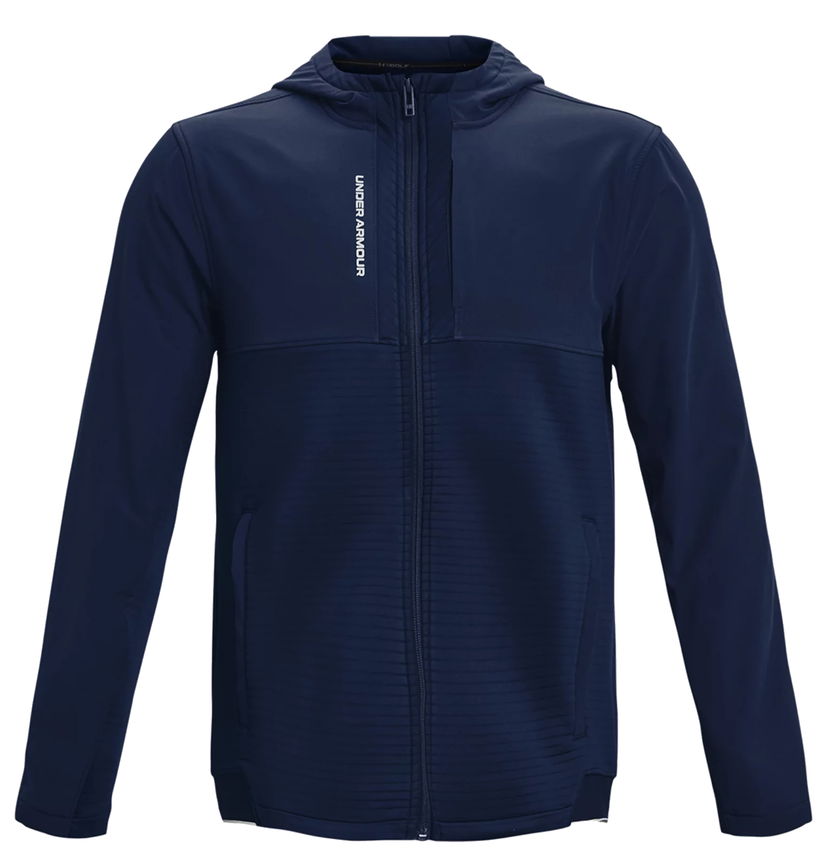 Mikina Under Armour Storm Sweater Fleece Full-Zip Hoodie Modrá | 1373412-408