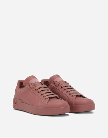 Tenisky a topánky Dolce & Gabbana Calfskin Portofino Ružová | CK1544A10658H415, 1