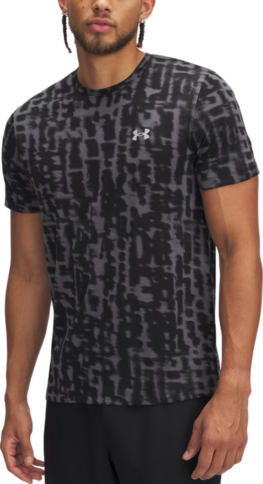 Tričko Under Armour Launch Printed Short Sleeve T-Shirt Šedá | 1389687-001, 0