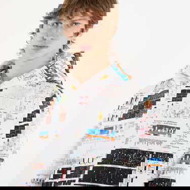 Mikina Pleasures Textbook Hoodie Rôznofarebný | P25F023-MULTI, 1