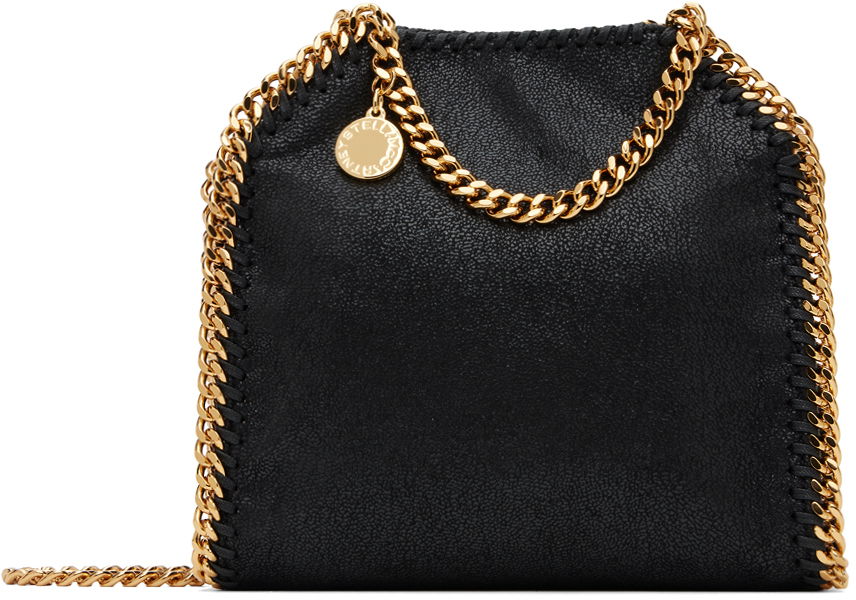 Kabelka Stella McCartney Falabella Tiny Chain Shoulder Bag Čierna | 391698W9355, 0